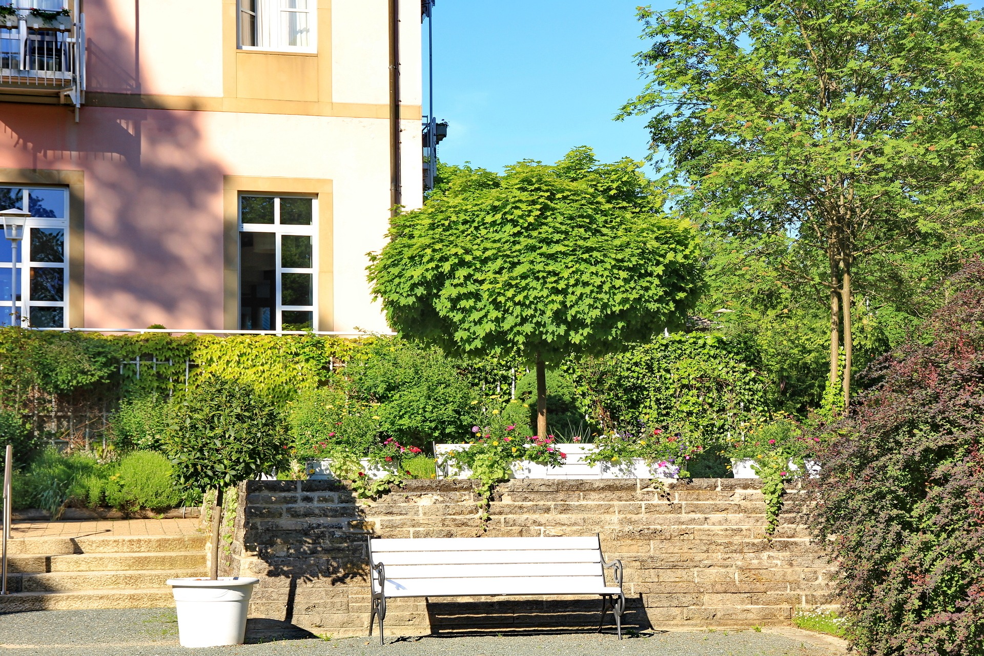 Kleinod zum Veschnaufen im Kurpark Bad Steben