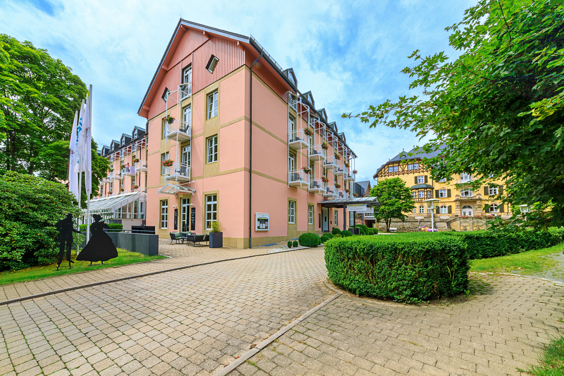 Seitenansicht relexa hotel Bad Steben