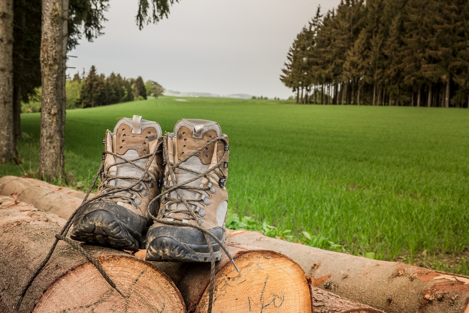 Wanderschuhe Naturpark Frankenwald Foto Maria Setale