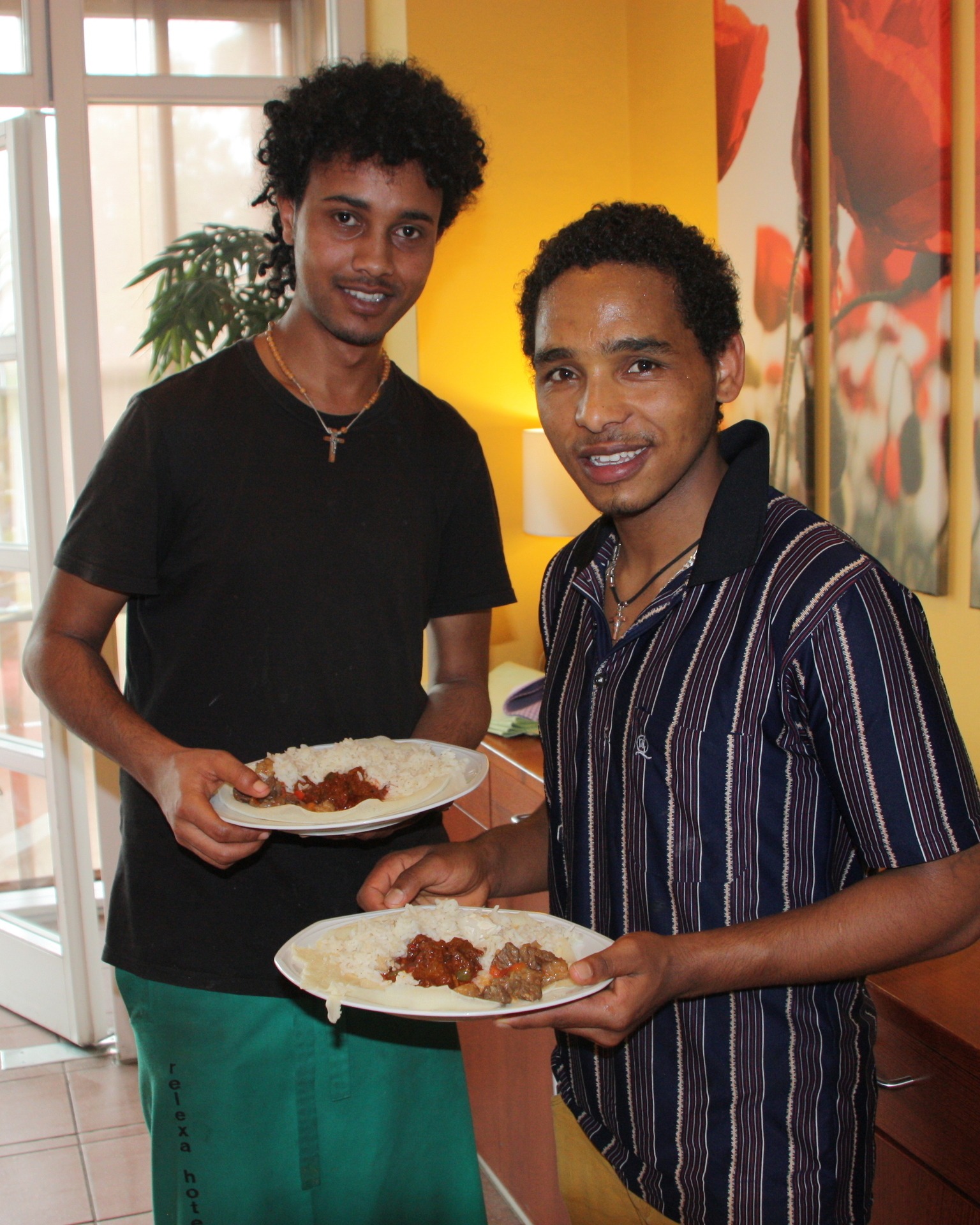 Flüchtlingspraktikanten im relexa hotel Bad Steben