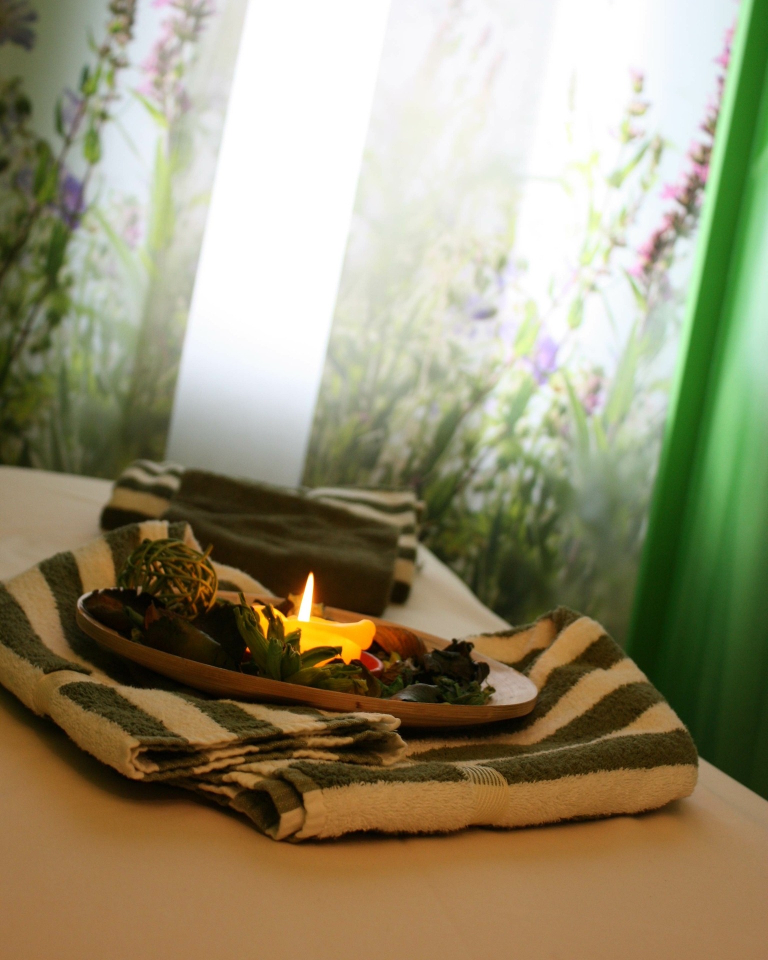 Kräuteranwendungen im SPA des relexa hotel Bad Steben