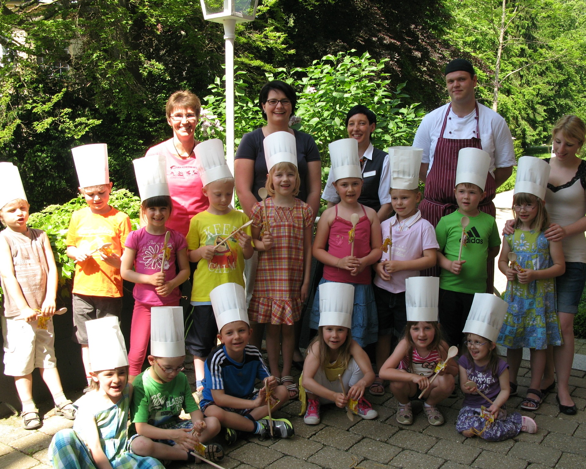 Kinder vom Lutherkindergarten Bad Steben zu Gast im relexa