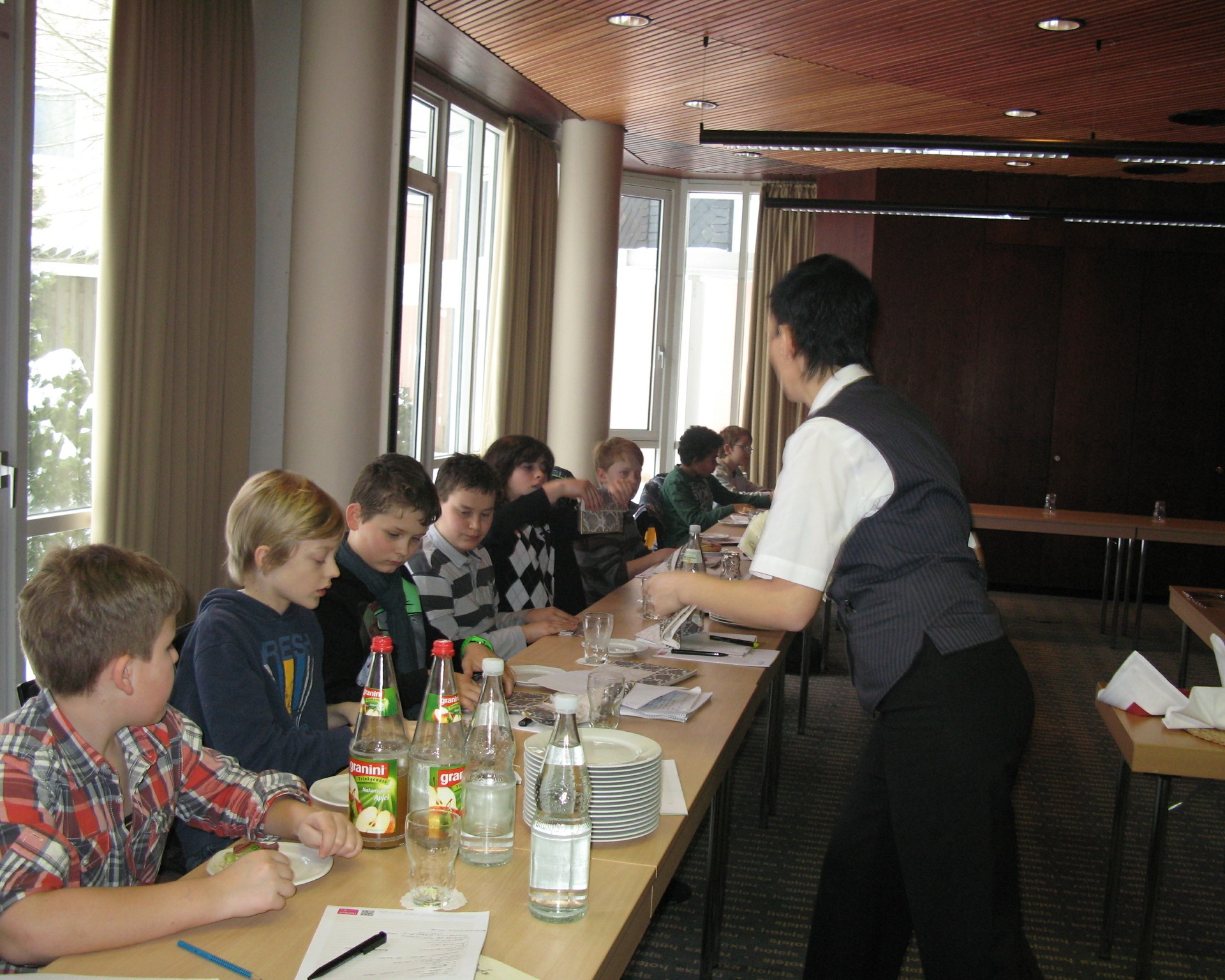 Projekt Klasse Münchberger Schüler im relexa hotel Bad Steben