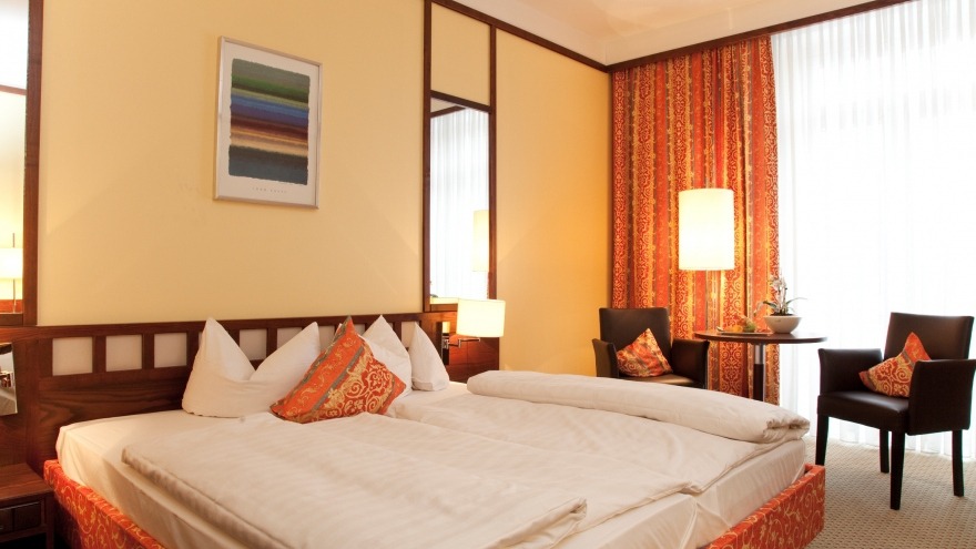 Doppelzimmer im relexa hotel Bad Steben