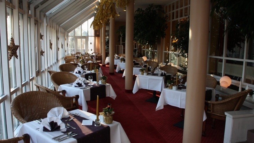 Silvester im Wintergarten