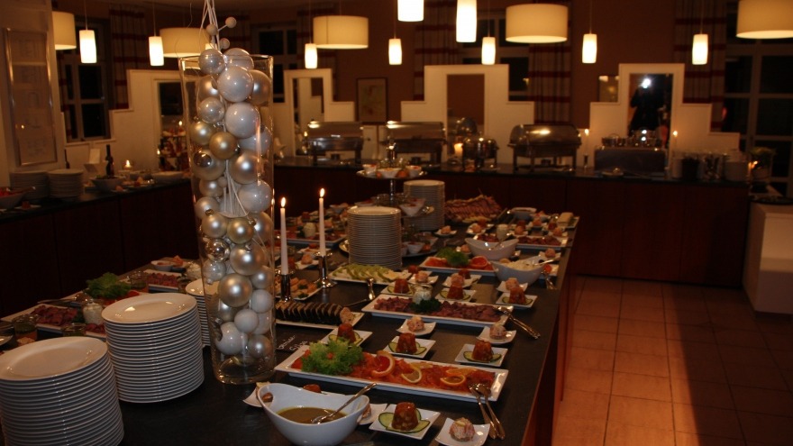 Kulinarisches Büffet an den Feiertagen