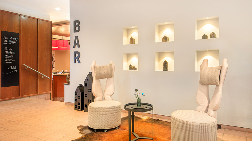 Lobby Bareingang relexa hotel Bad Steben