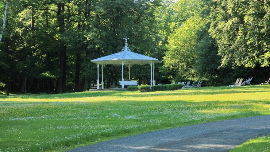 Pavillion im Kurpark Bad Steben