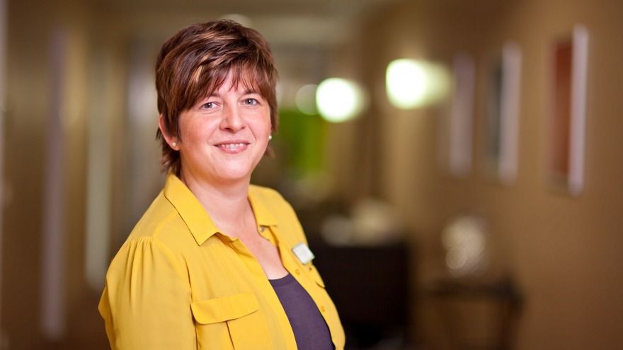 Bankettleiterin Frau Marion Seidel-Wollner