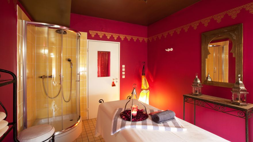 Orientalische Behandlungskabine im relexa hotel Bad Steben