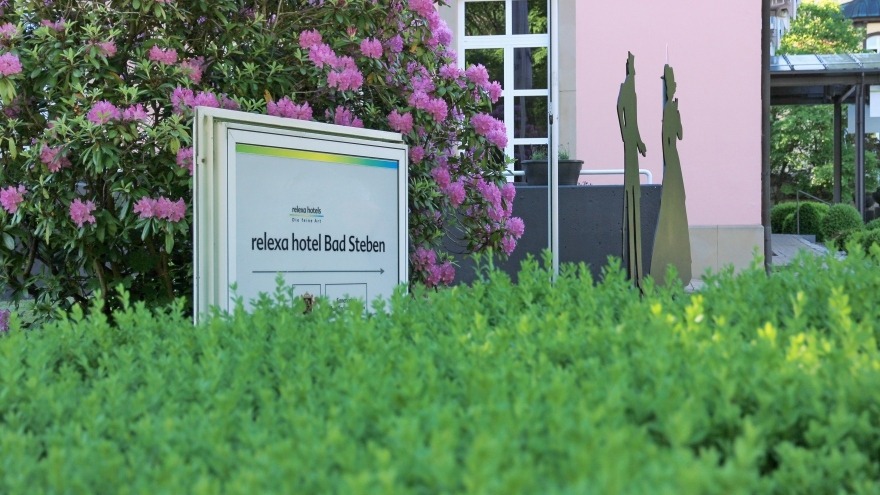 Eingangsbereich relexa hotel Bad Steben