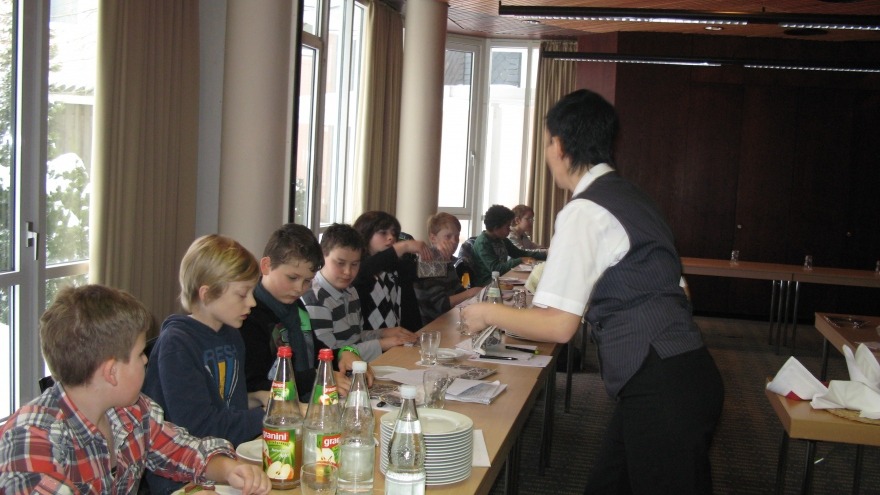 Projekt Klasse Münchberger Schüler im relexa hotel Bad Steben