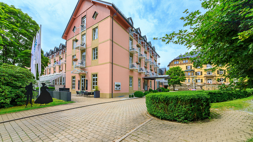 Seitenansicht relexa hotel Bad Steben
