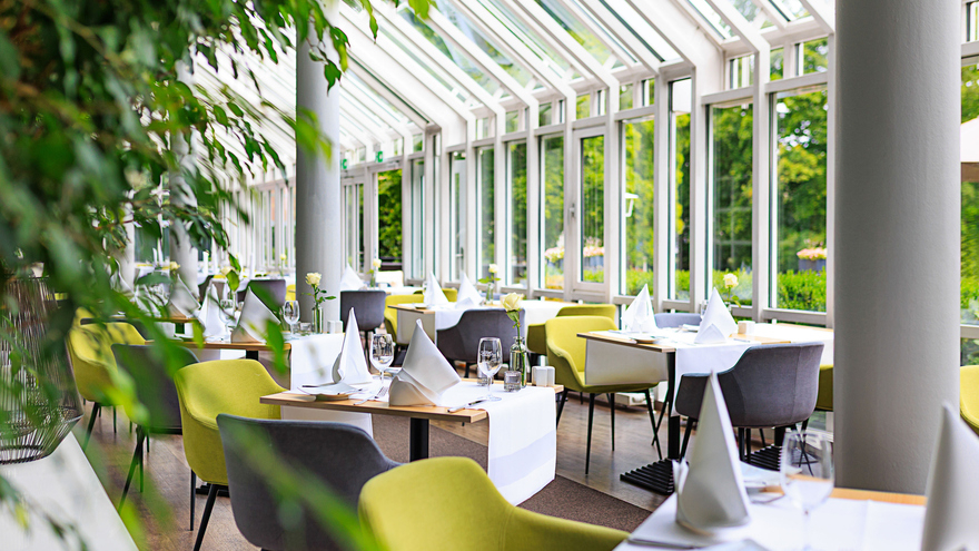 Wintergarten Impression relexa hotel Bad Steben